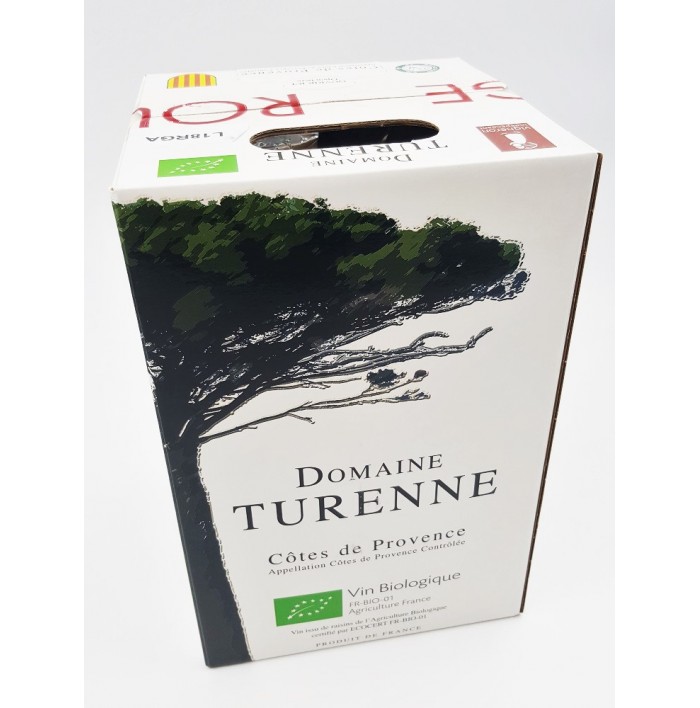 Côtes De Provence Rouge Bib 5 L - Domaine Turenne