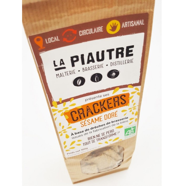 Crackers Sésame Doré - Gipnix & Co