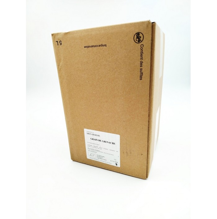 Grain De Grenache Bib 5l - Domaine De La Monardière